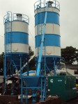 15 ton per hour capacity inclined screw conveyor silo feeding system